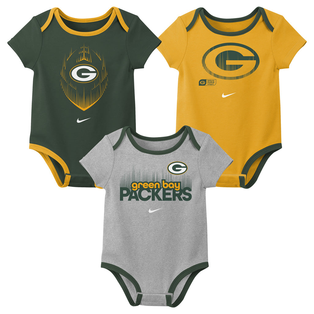 NFL Green Bay Packers Infant Nike 3 Piece Set