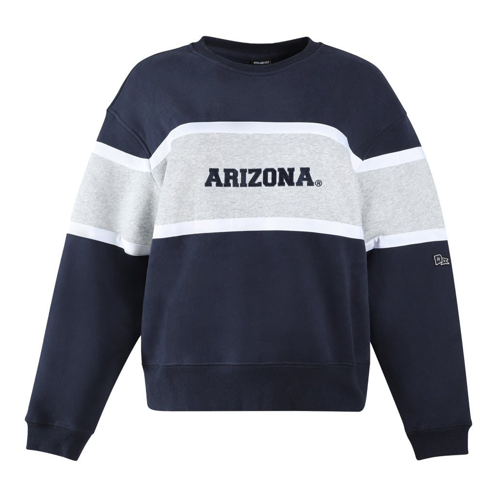 NCAA Arizona Wildcats Women&#39;s Hype &amp; Vice Classic Crewneck