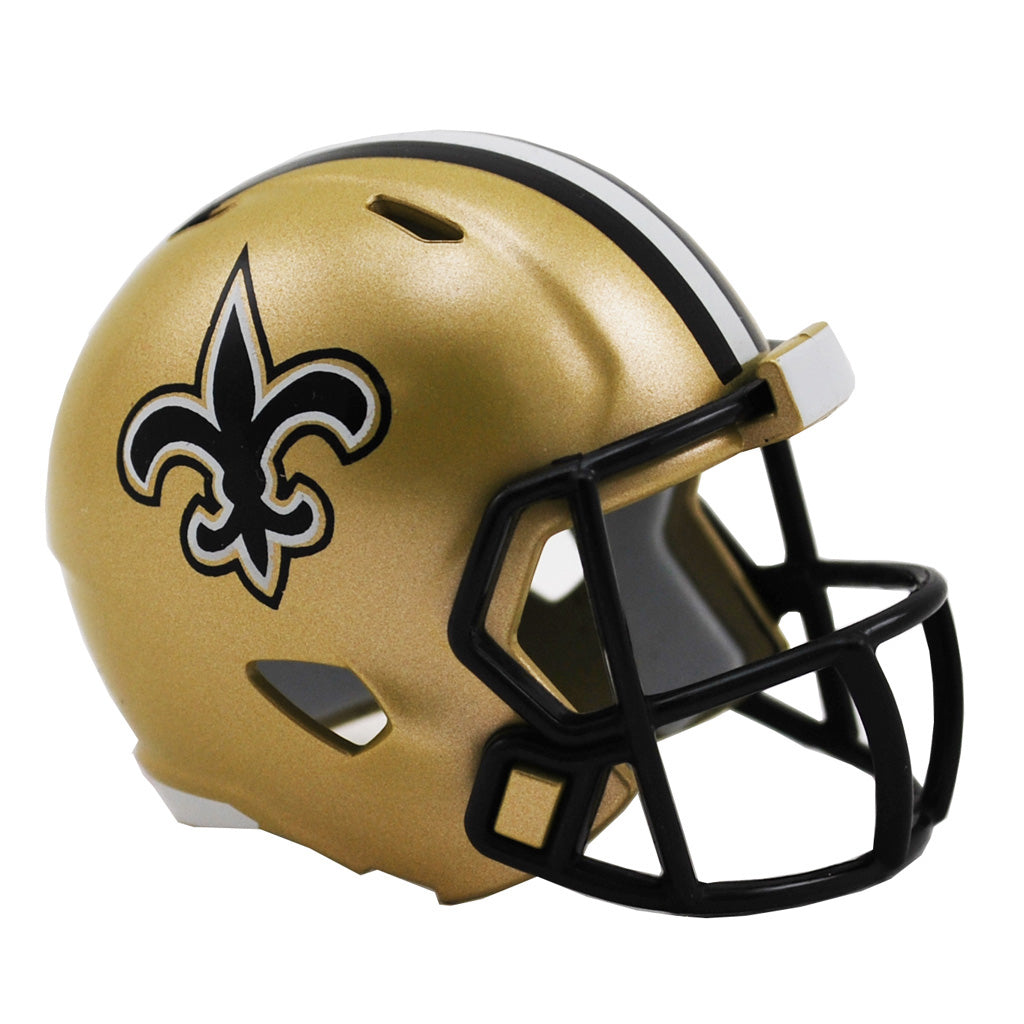 NFL New Orleans Saints Riddell Pocket-Size Speed Helmet