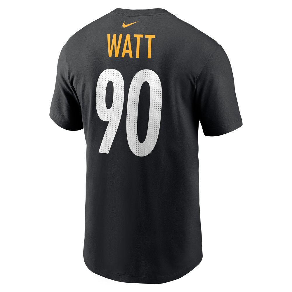 NFL Pittsburgh Steelers TJ Watt Nike Player Pride Name &amp; Number Tee