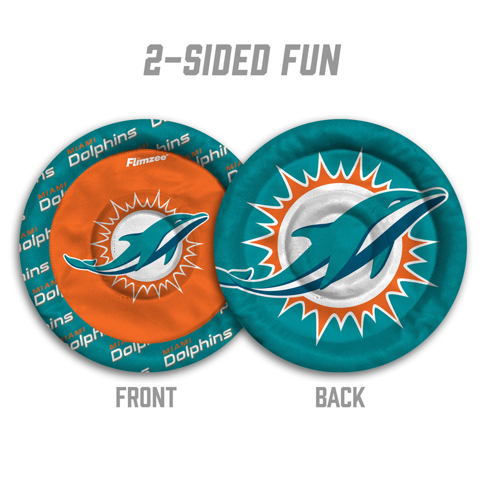 NFL Miami Dolphins Flimzee Bean-Bag Flying Disc