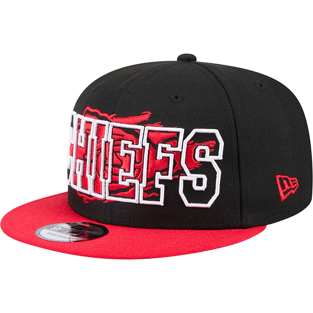 NFL Kansas City Chiefs New Era Splatter 9FIFTY Snapback Hat