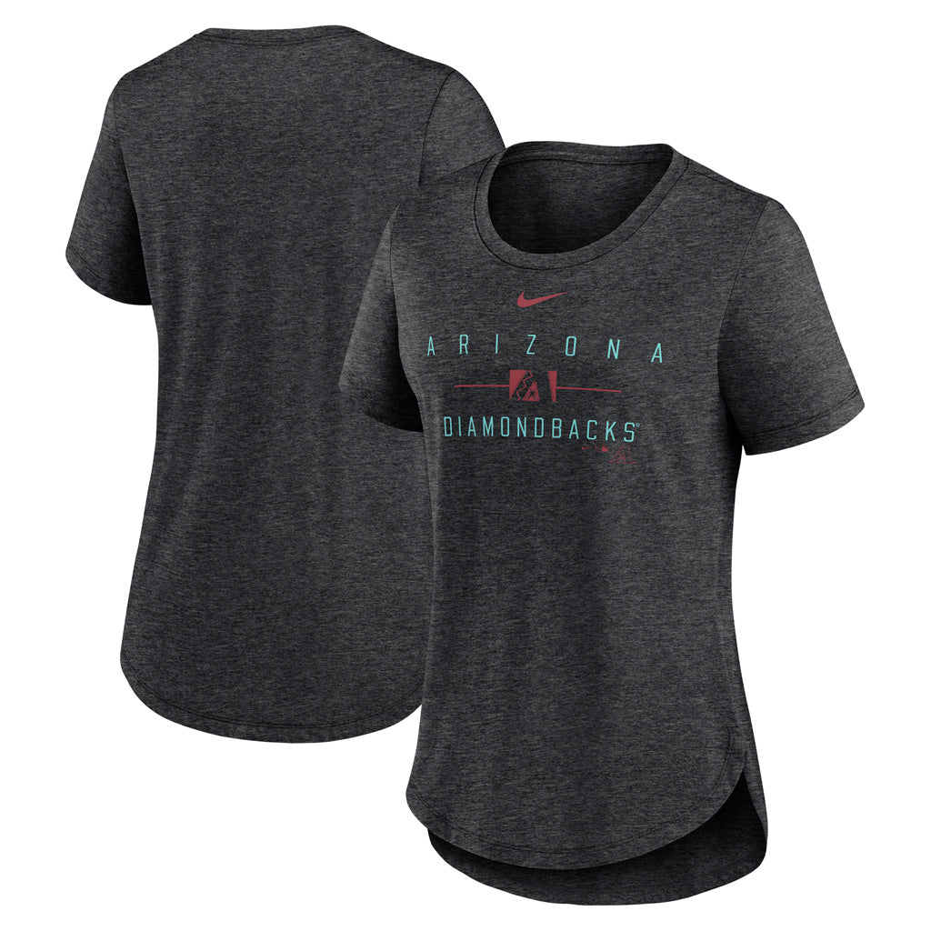 MLB Arizona Diamondbacks Women&#39;s Nike Knockout Tri-Blend Tee