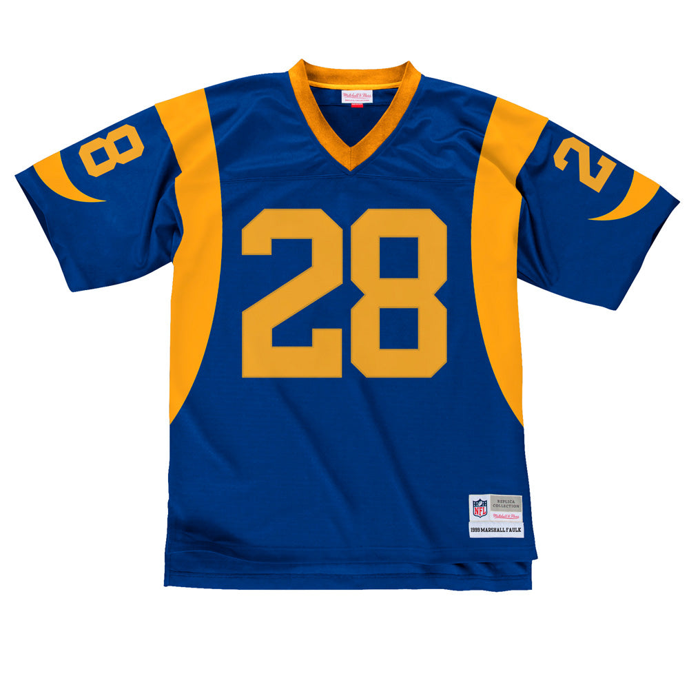 NFL St. Louis Rams Marshall Faulk Mitchell &amp; Ness Legacy Jersey