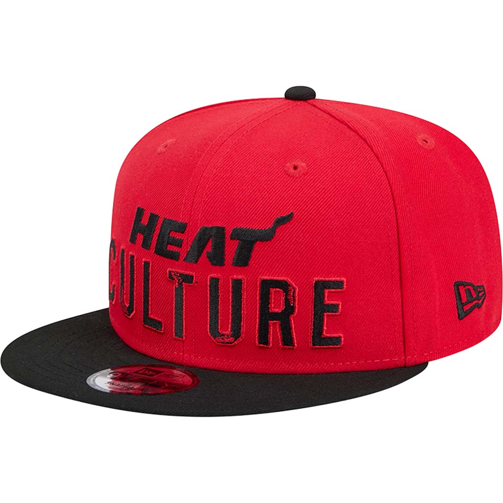 NBA Miami Heat New Era 2024/25 City Edition 9FIFTY Snapback Hat