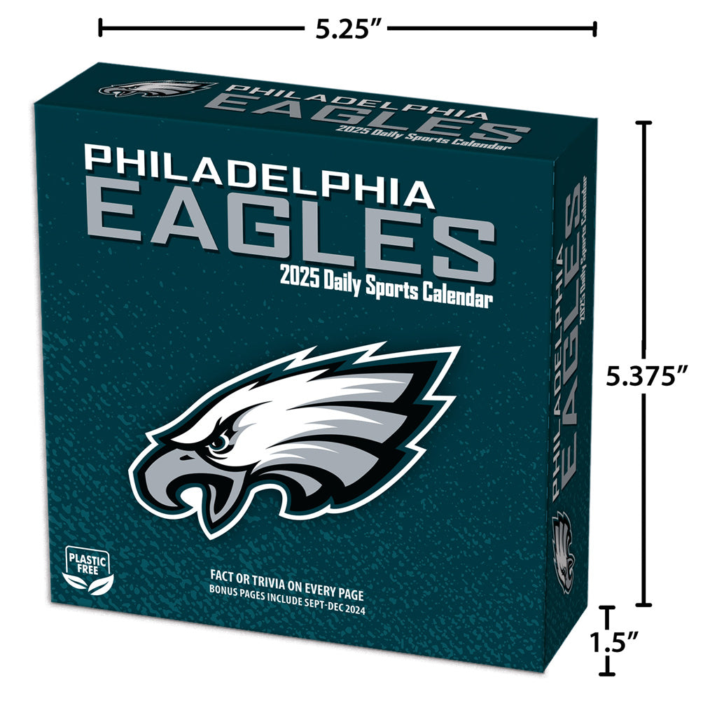 NFL Philadelphia Eagles 2024-2025 Boxed Calendar