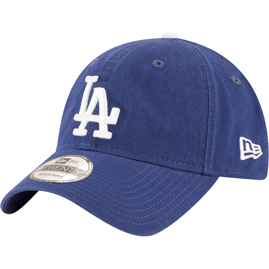 MLB Los Angeles Dodgers New Era 2024 World Series Participation Patch 9TWENTY Adjustable Slouch Hat