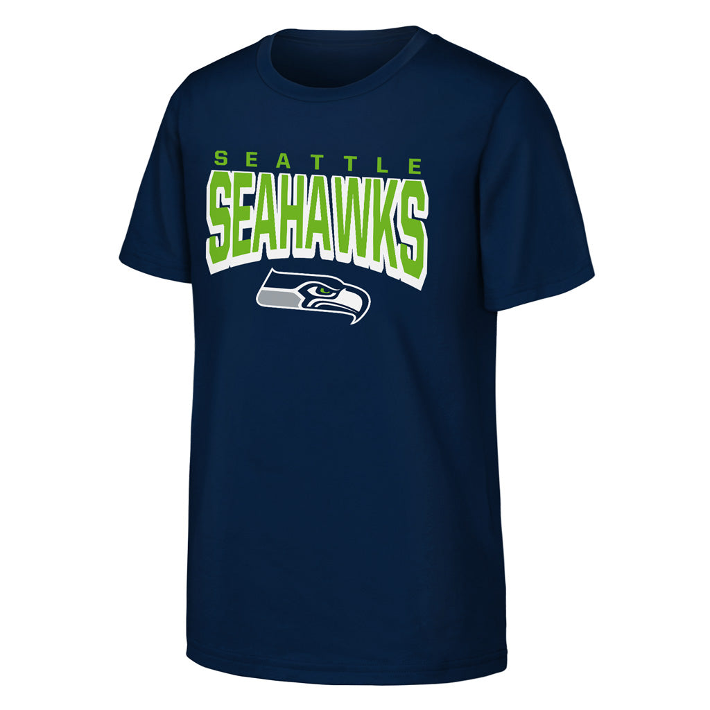 NFL Seattle Seahawks Youth Outerstuff On The Block T-Shirt