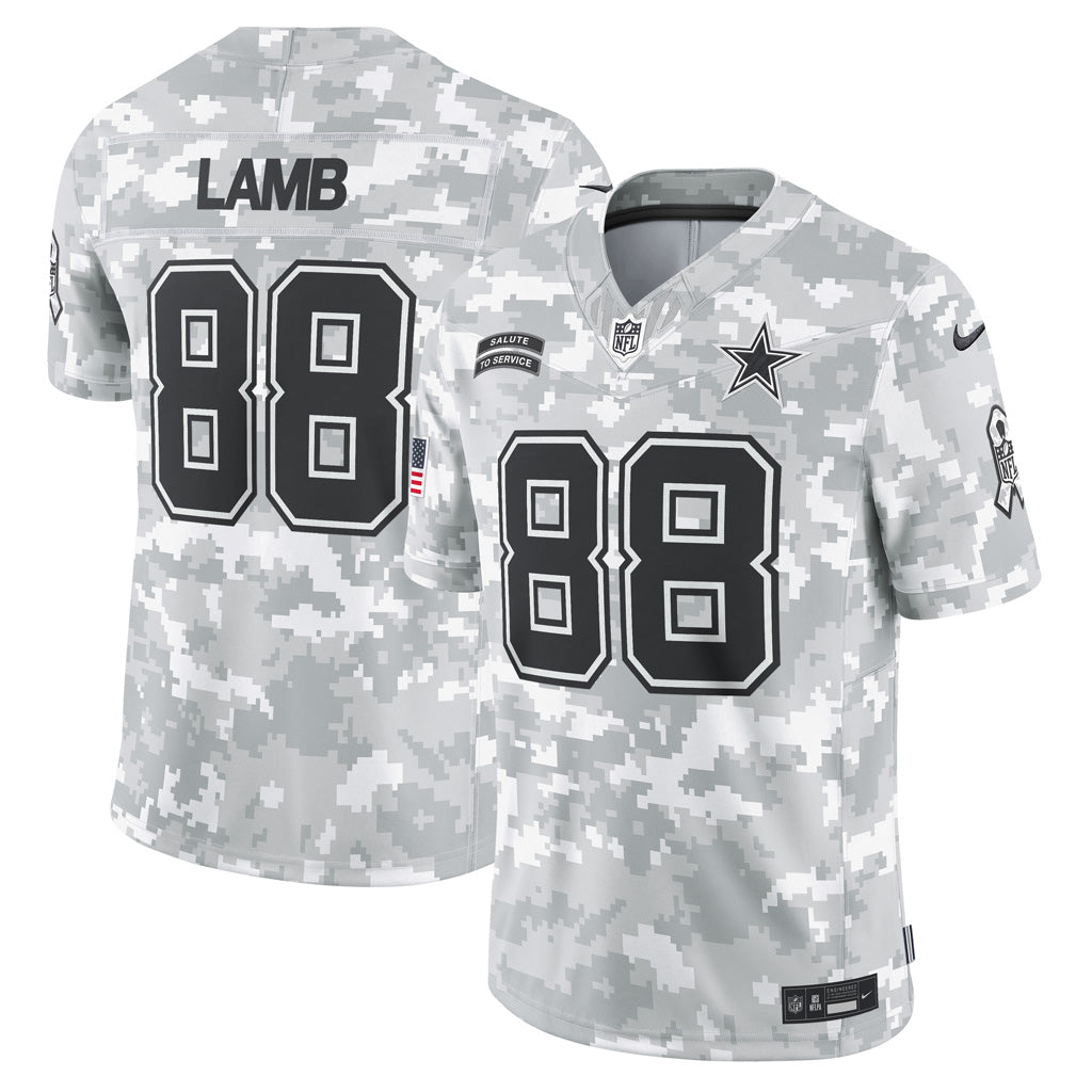 NFL Dallas Cowboys Ceedee Lamb Nike 2024 Salute to Service Limited Jersey