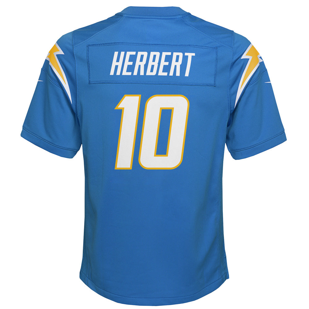 NFL Los Angeles Chargers Justin Herbert Youth Nike Home Game Jersey