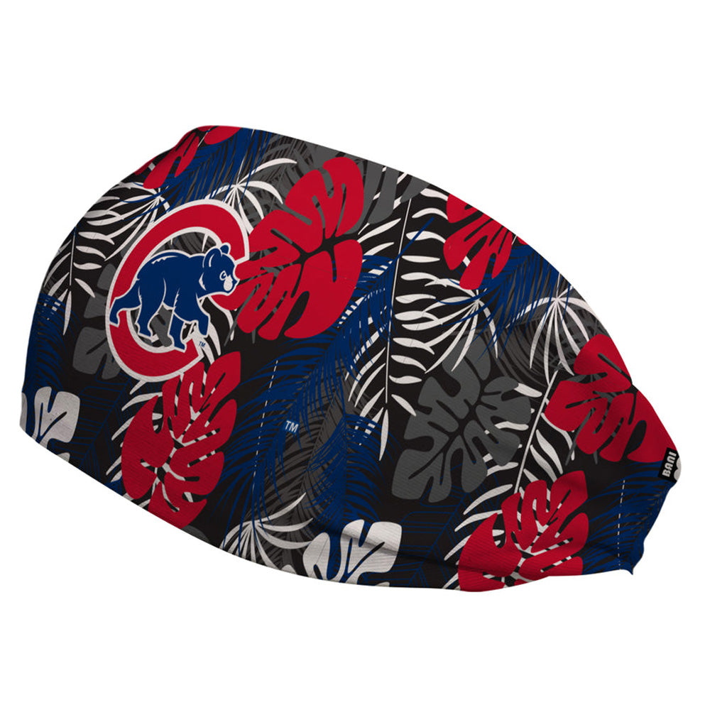 MLB Chicago Cubs Vertical Athletics Tropical Palm Headband