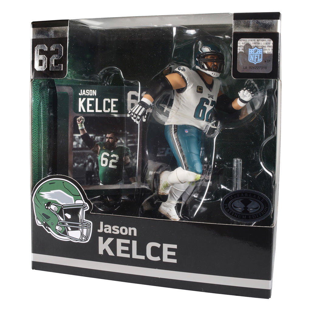 NFL Philadelphia Eagles Jason Kelce McFarlane 7&quot; Platinum Collectible Figure