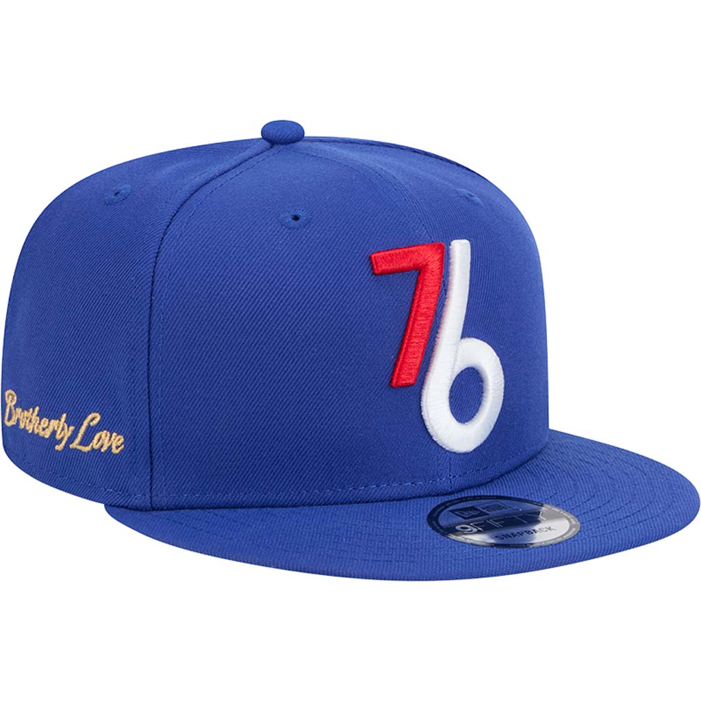 NBA Philadelphia 76ers New Era 2024/25 City Edition Alternate 9FIFTY Snapback Hat