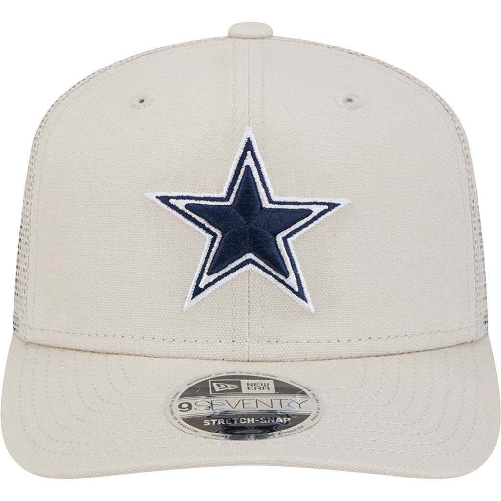 NFL Dallas Cowboys New Era Canvas 9SEVENTY Stretch-Snapback