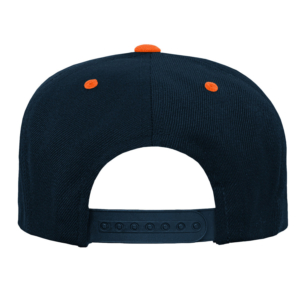 NFL Chicago Bears Youth Outerstuff Team Color Pop Flatbrim Adjustable Snapback Hat