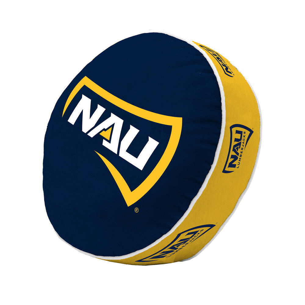 NCAA Northern Arizona Lumberjacks Logo Brands Puff Pillow