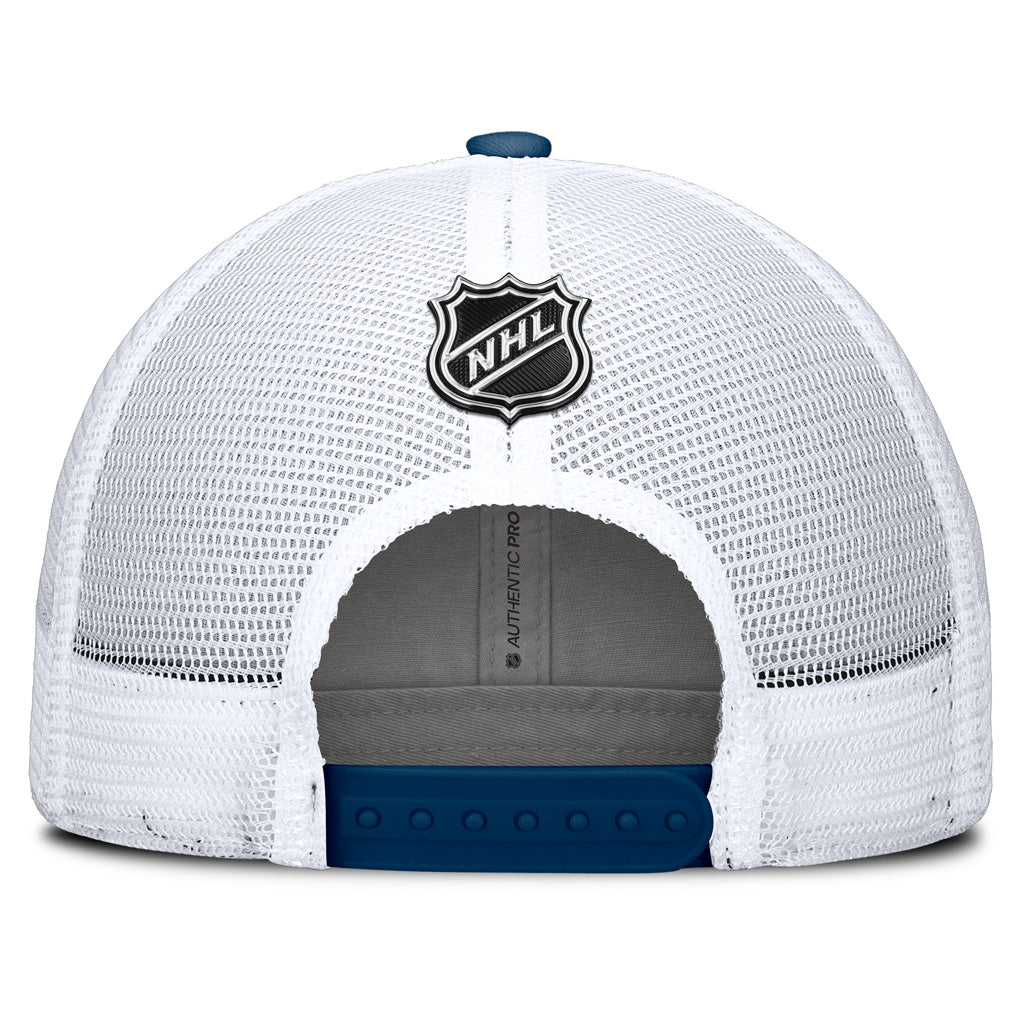 NHL Seattle Kraken Fanatics Authentic Pro Tucker Snapack Hat