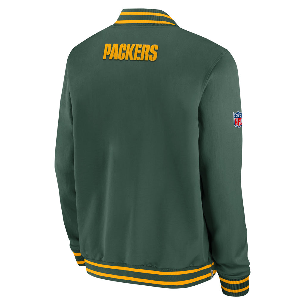 NFL Green Bay Packers Nike Coach Bomber Jacket