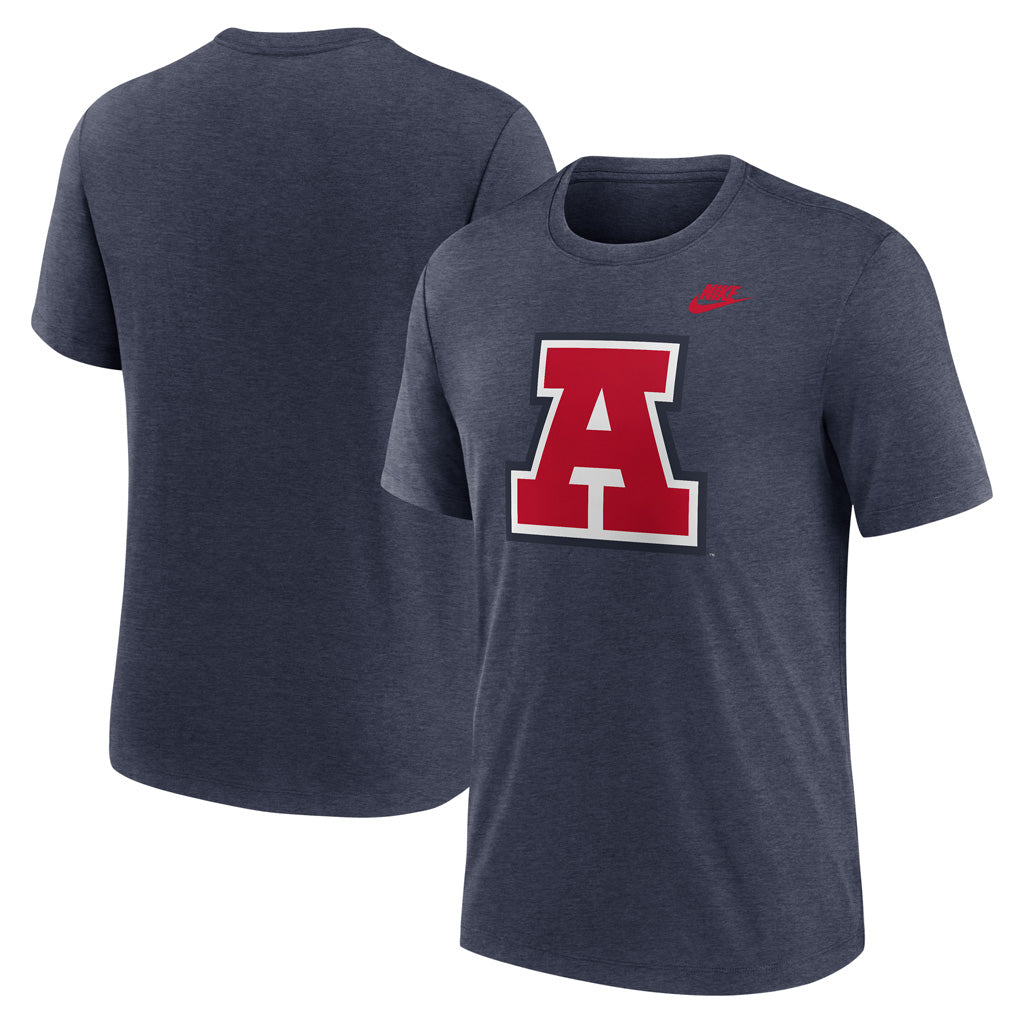 NCAA Arizona Wildcats Nike Legacy Primary Logo Triblend T-Shirt