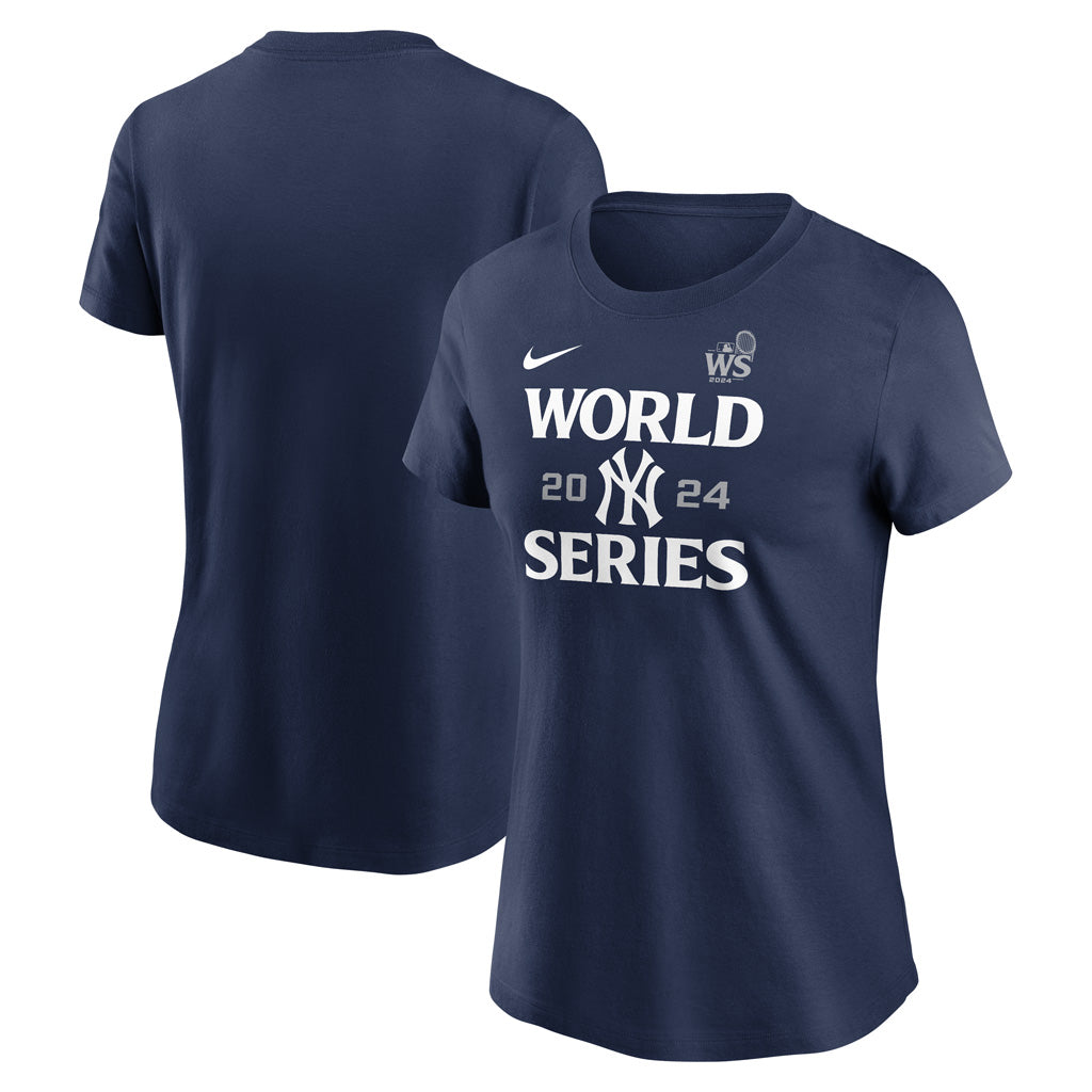 MLB New York Yankees Women&#39;s Nike 2024 World Series Participant Essential T-Shirt