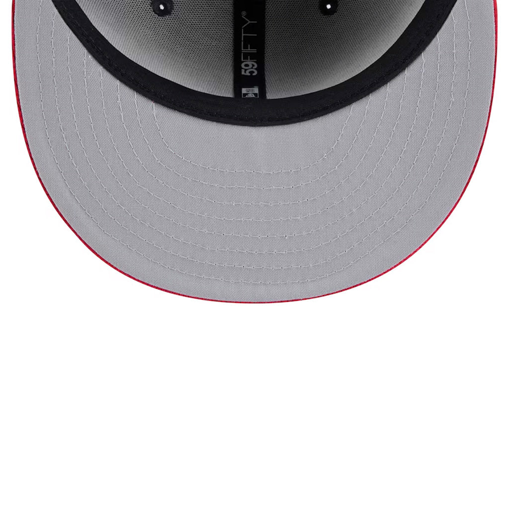 MLB Los Angeles Angels New Era 2025 Graphite Batting Practice 59FIFTY Fitted Hat - Graphite