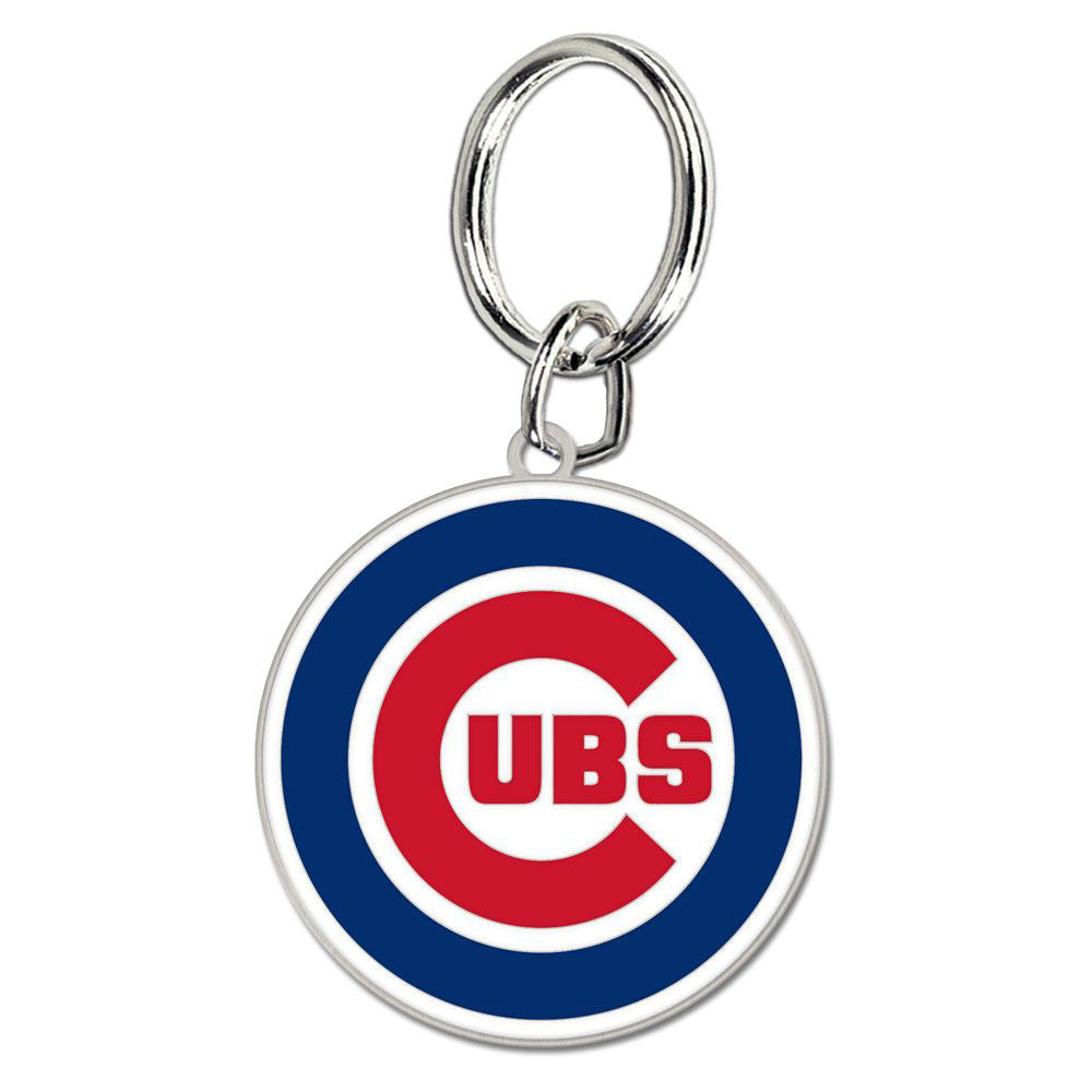 MLB Chicago Cubs WinCraft Cloisonne Logo Keychain