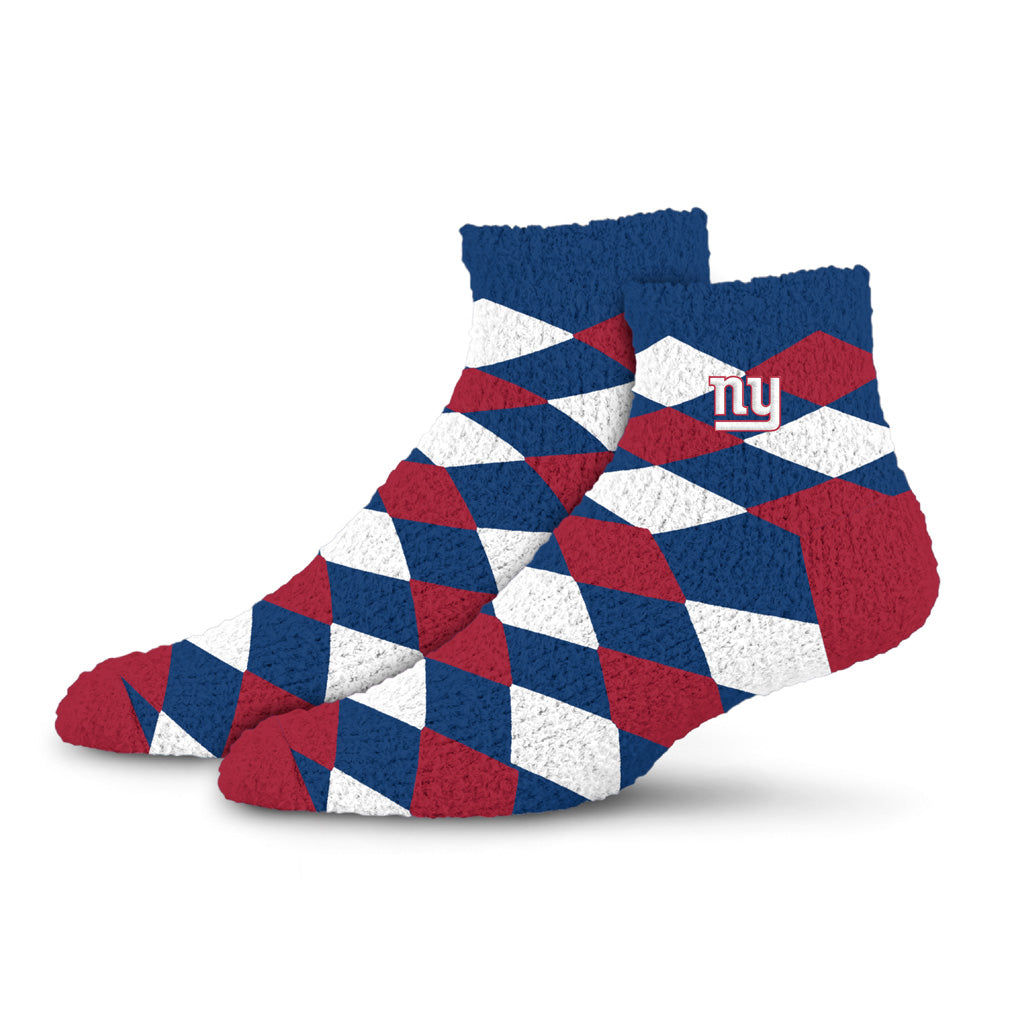 NFL New York Giants For Bare Feet Diamond Sleep Socks