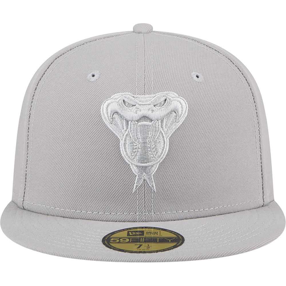 MLB Arizona Diamondbacks New Era Gray on Gray 59FIFTY Fitted