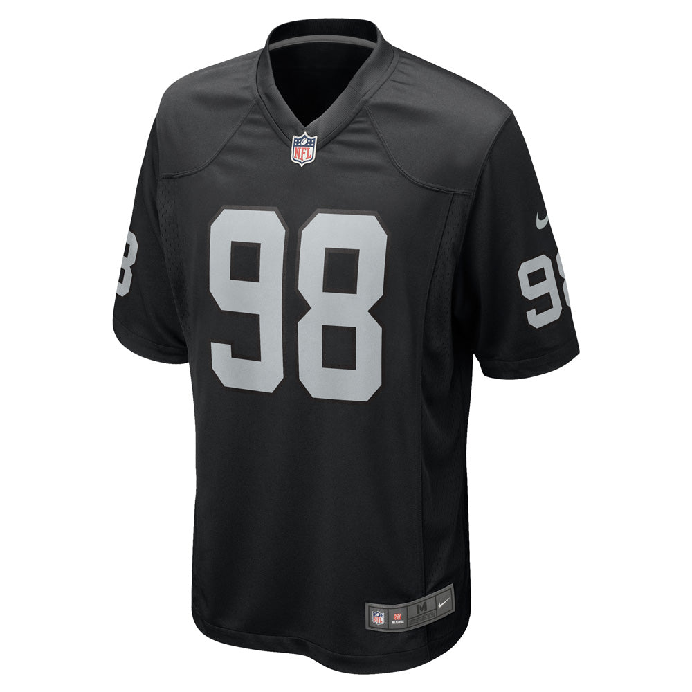 NFL Las Vegas Raiders Maxx Crosby Nike Home Game Jersey