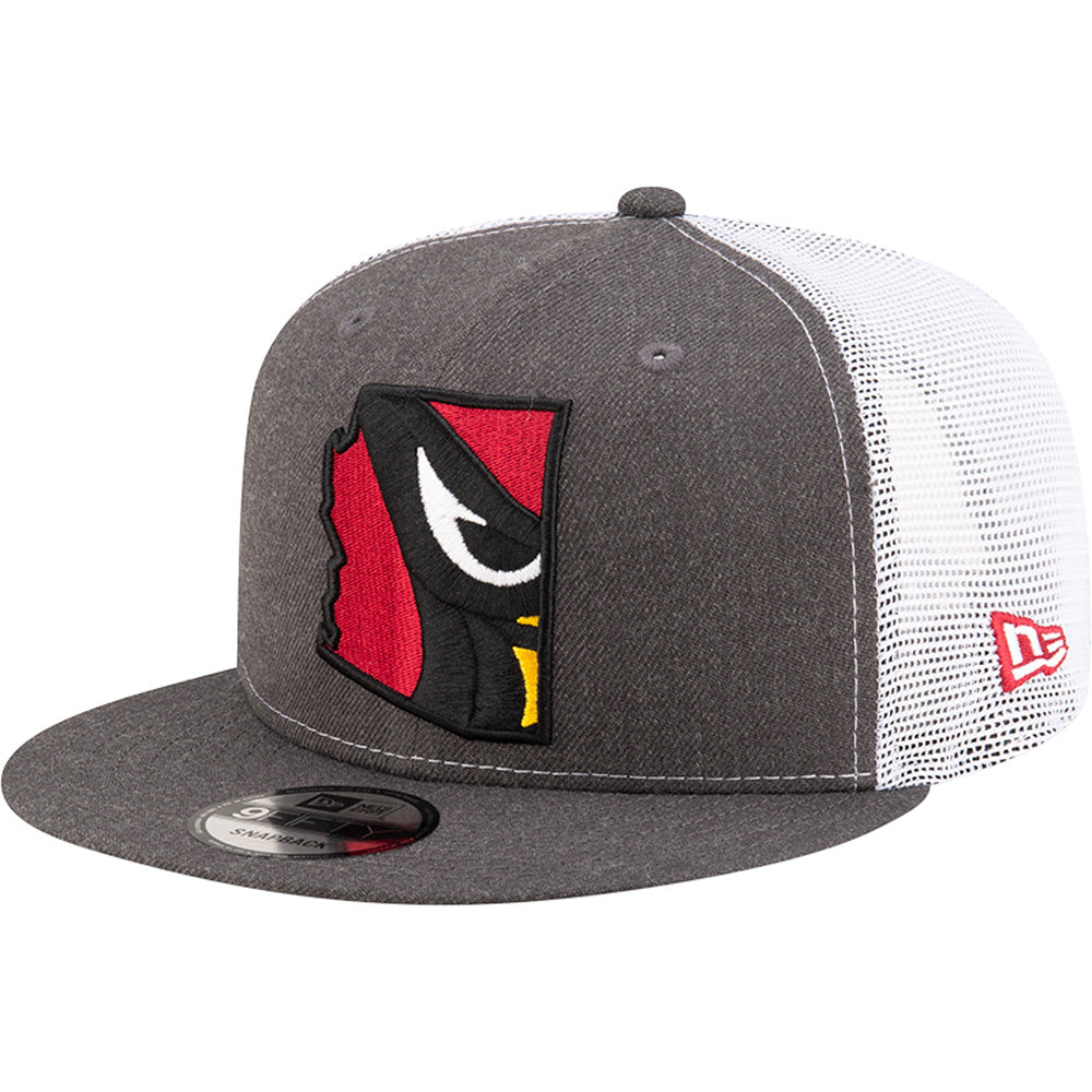 NFL Arizona Cardinals New Era Cardinal State Logo Fill Trucker 9FIFTY