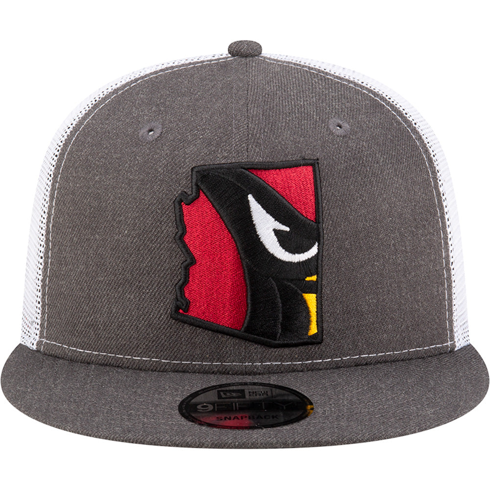 NFL Arizona Cardinals New Era Cardinal State Logo Fill Trucker 9FIFTY