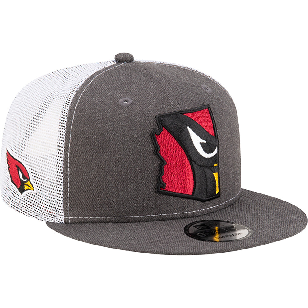 NFL Arizona Cardinals New Era Cardinal State Logo Fill Trucker 9FIFTY