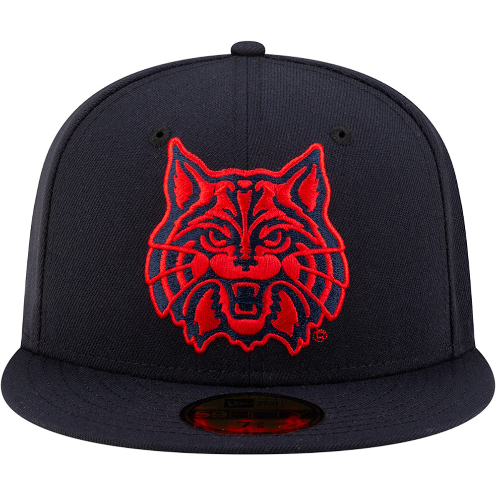 NCAA Arizona Wildcats New Era Red Out Mascot 59FIFTY Fitted Hat