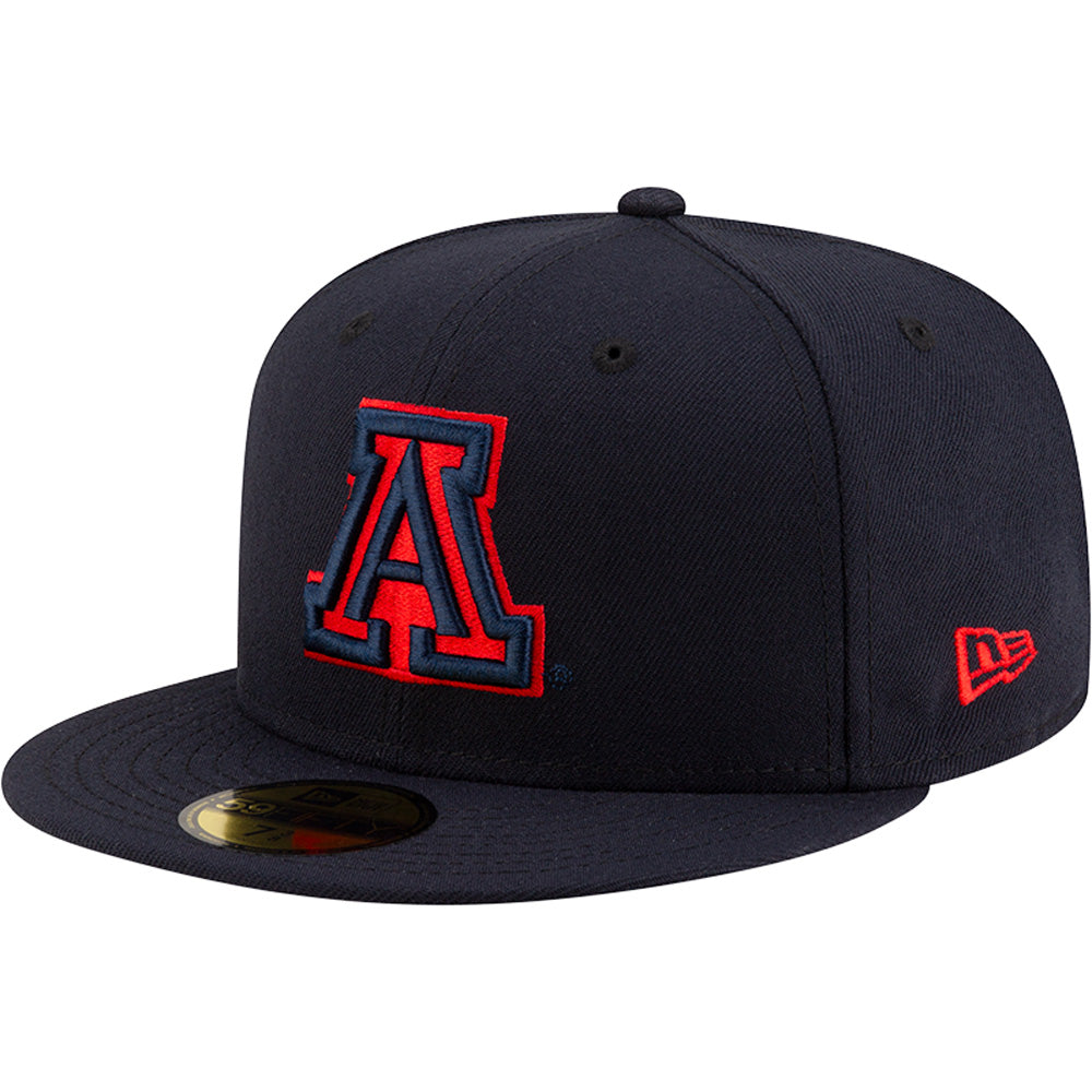 NCAA Arizona Wildcats New Era Basic Tonal 59FIFTY Fitted Hat