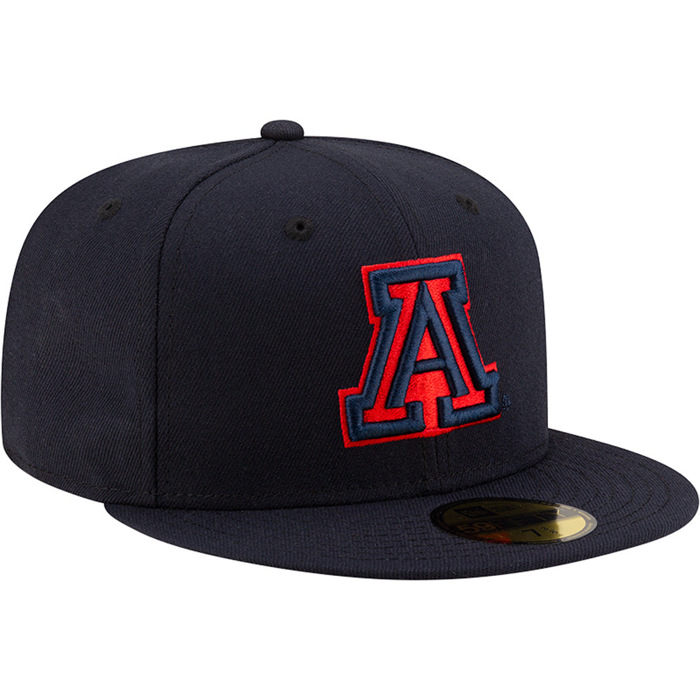 NCAA Arizona Wildcats New Era Basic Tonal 59FIFTY Fitted Hat