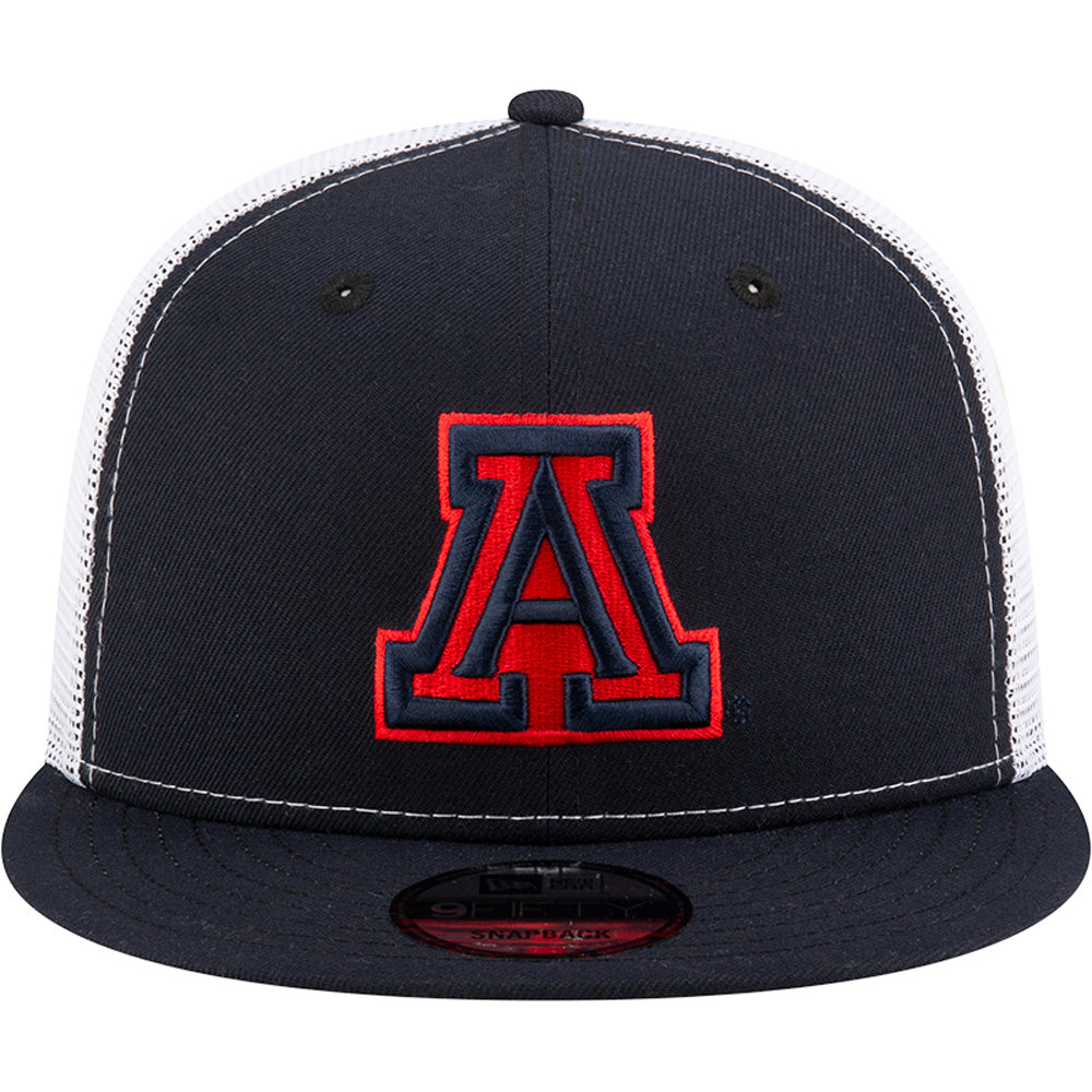 NCAA Arizona Wildcats New Era Basic Tonal 9FIFTY Trucker Snapback Hat