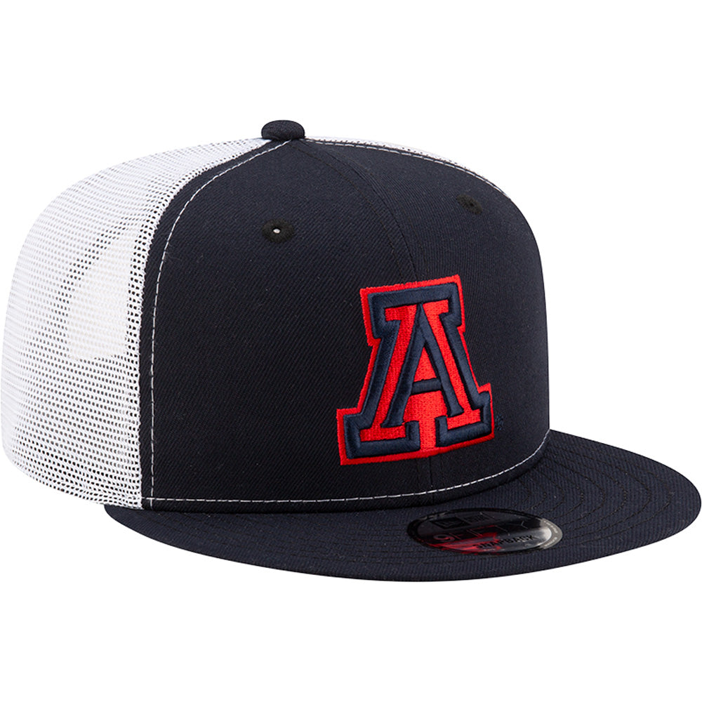 NCAA Arizona Wildcats New Era Basic Tonal 9FIFTY Trucker Snapback Hat