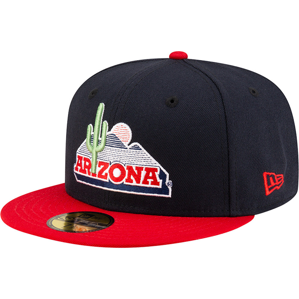 NCAA Arizona Wildcats New Era Two-Tone Vault 59FIFTY Fitted Hat