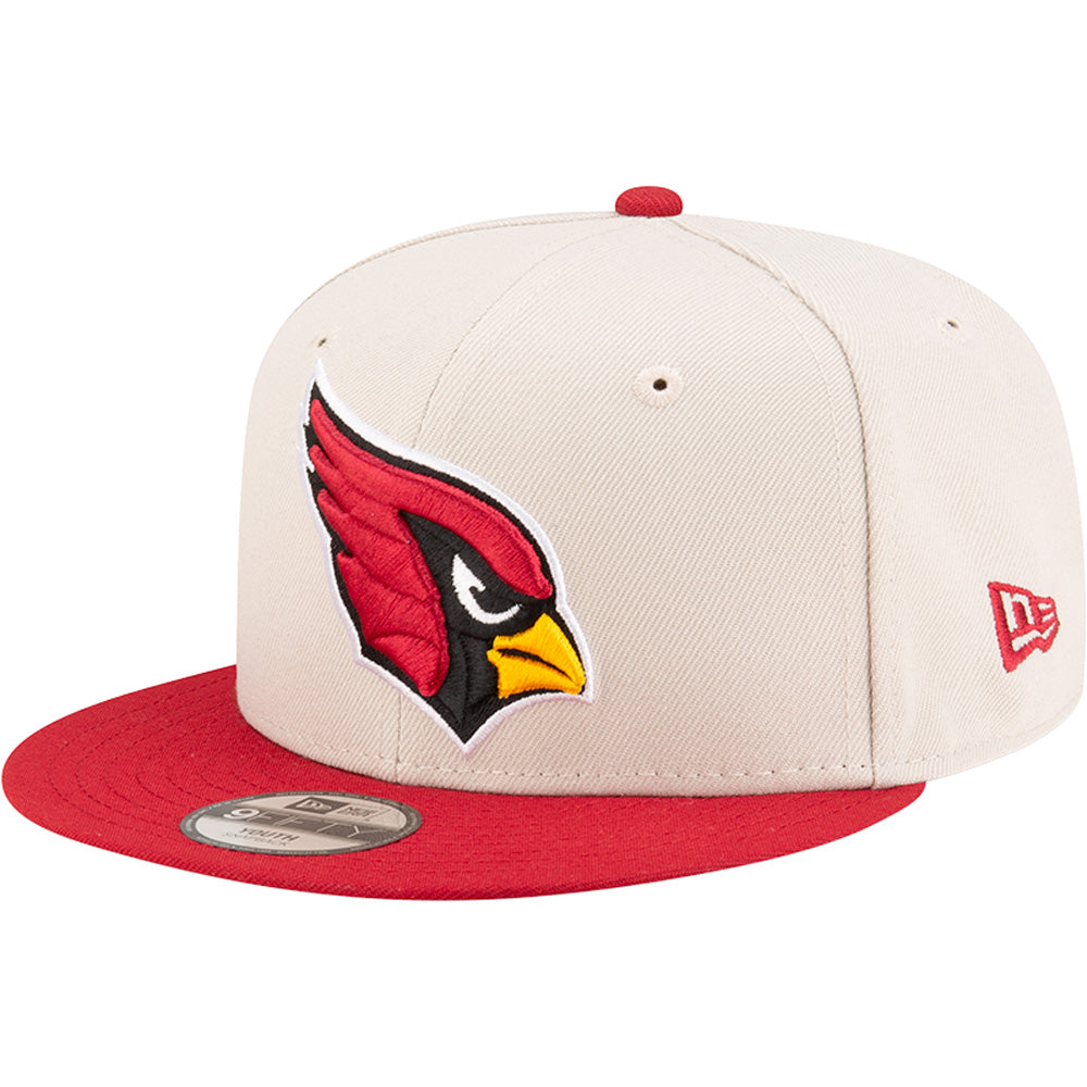 NFL Arizona Cardinals Youth New Era Two-Tone Logo 9FIFTY Snapback Hat