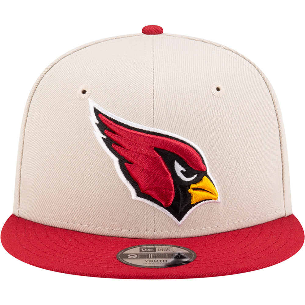 NFL Arizona Cardinals Youth New Era Two-Tone Logo 9FIFTY Snapback Hat