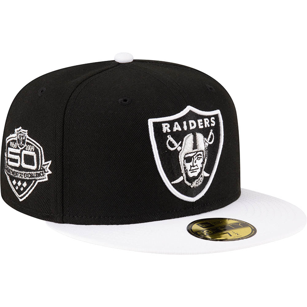 NFL Las Vegas Raiders New Era Two-Tone Primary 59FIFTY Fitted