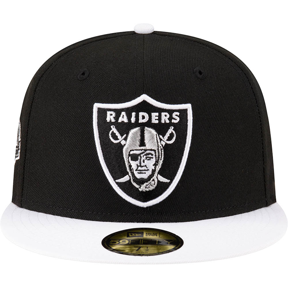 NFL Las Vegas Raiders New Era Two-Tone Primary 59FIFTY Fitted