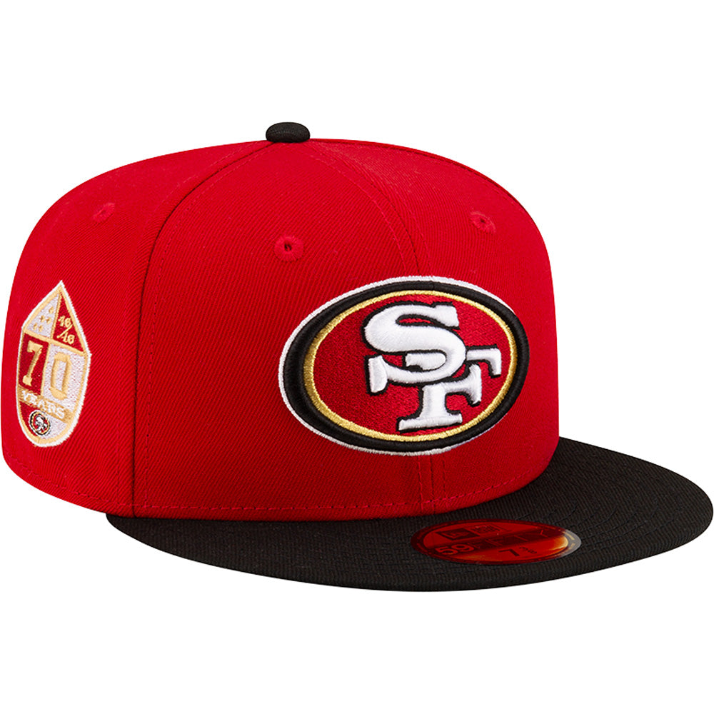 NFL San Francisco 49ers New Era Two-Tone Primary 59FIFTY Fitted