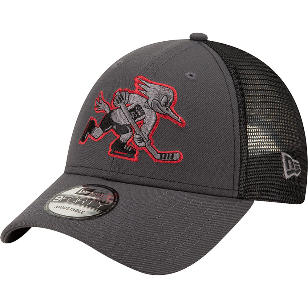 Tucson Roadrunners New Era Primary Pop Outline 9FORTY Trucker Adjustable