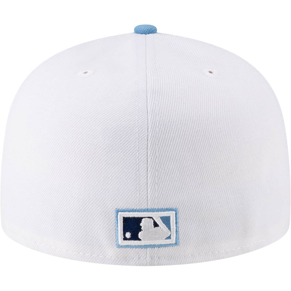 MLB Tampa Bay Rays New Era Two-Tone Snow 59FIFTY Fitted