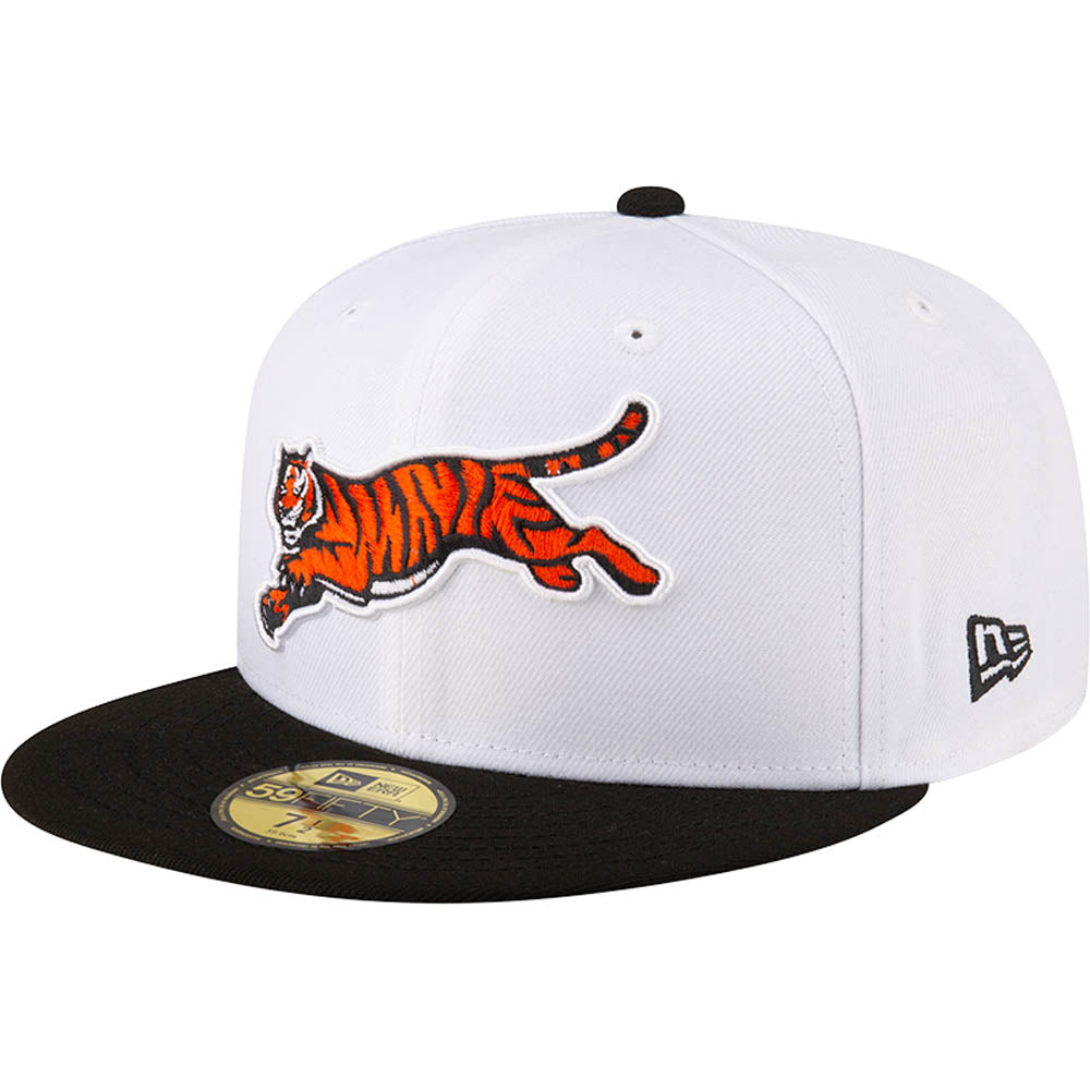 NFL Cincinnati Bengals New Era Two-Tone Snow 59FIFTY Fitted