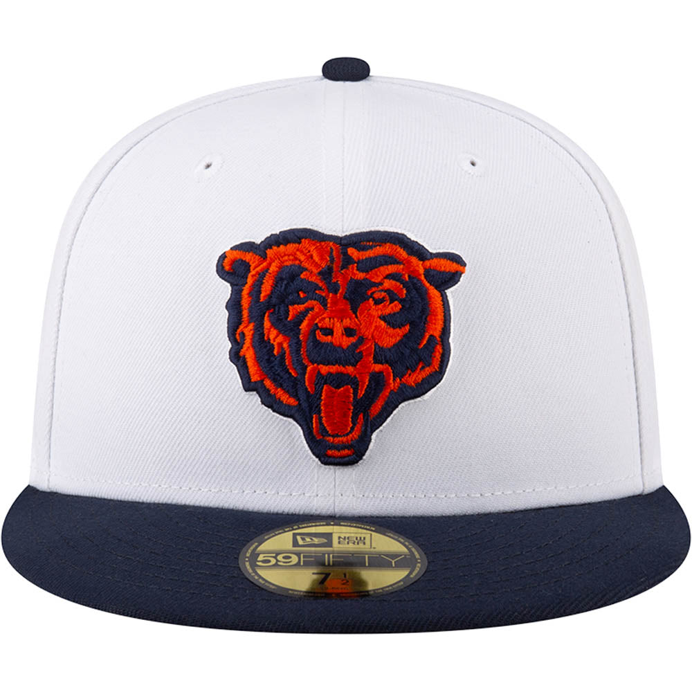 NFL Chicago Bears New Era Two-Tone Snow 59FIFTY Fitted