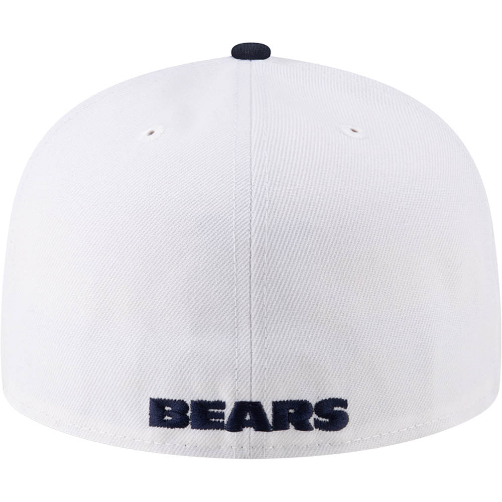 NFL Chicago Bears New Era Two-Tone Snow 59FIFTY Fitted