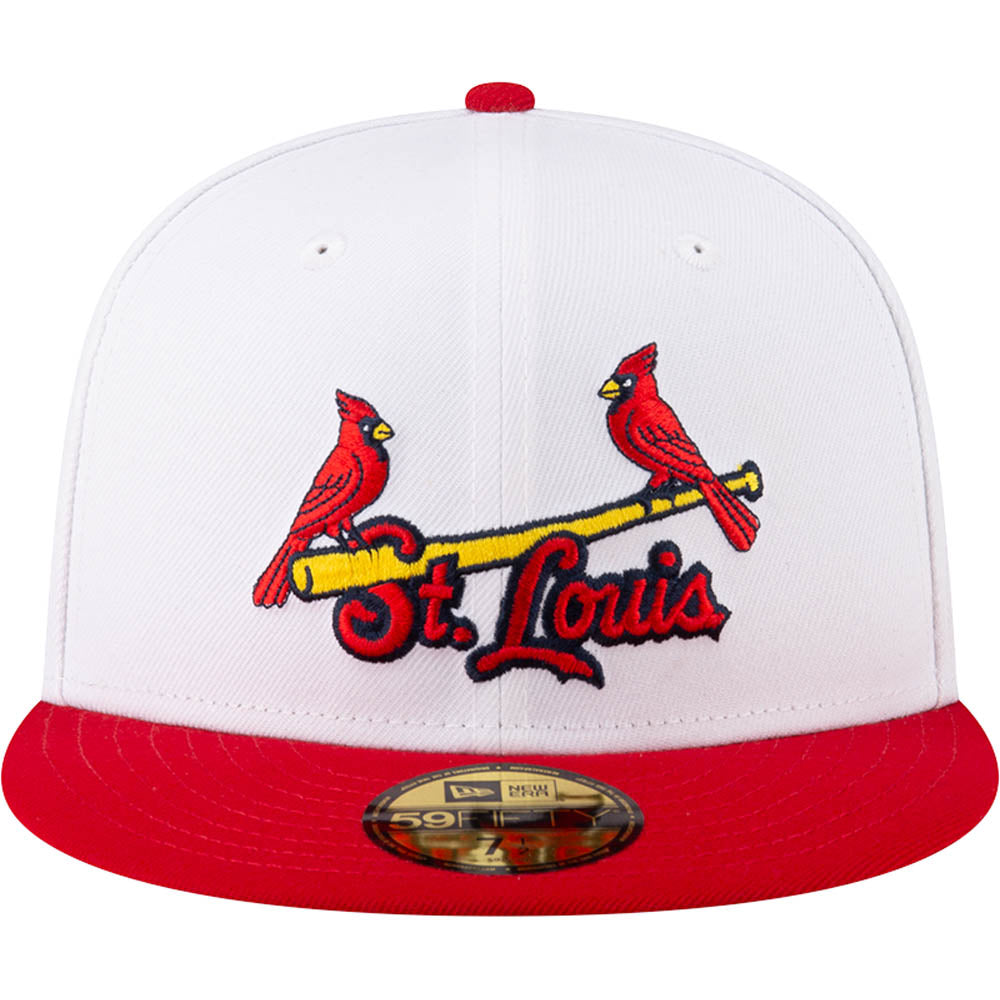 MLB St. Louis Cardinals New Era Two-Tone Snow 59FIFTY Fitted