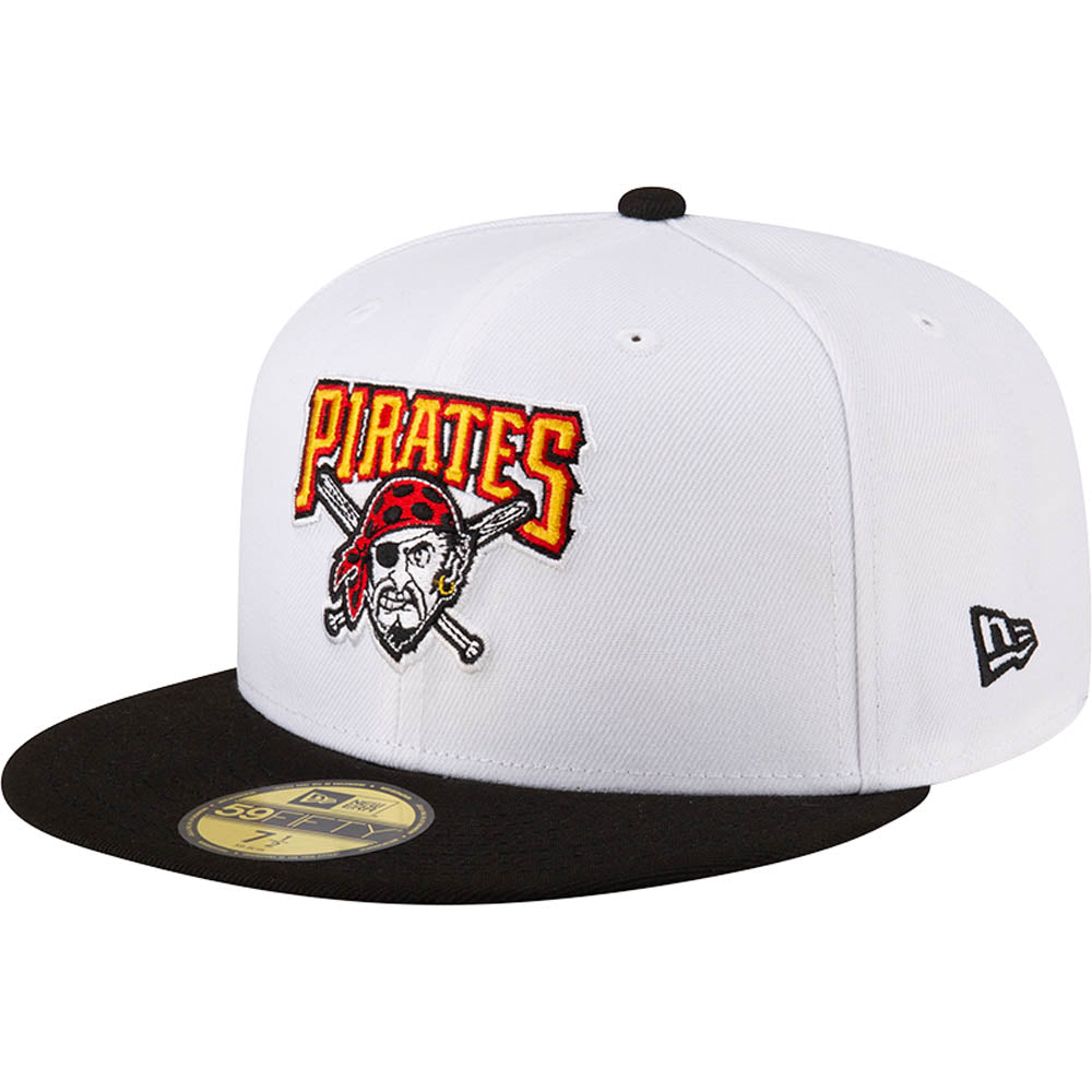 MLB Pittsburgh Pirates New Era Two-Tone Snow 59FIFTY Fitted